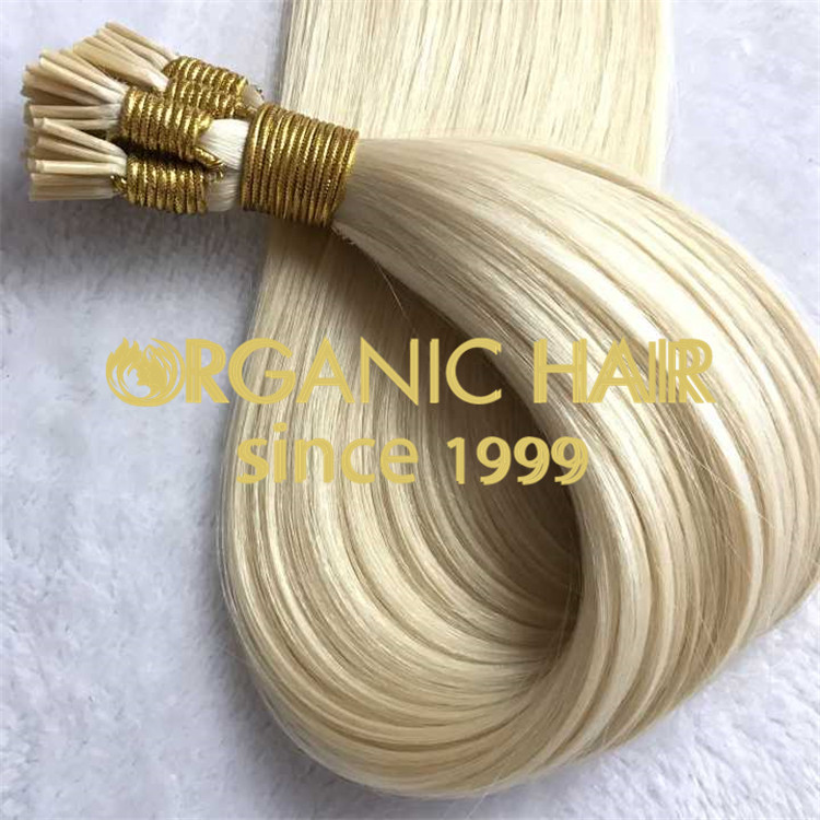 Full cuticle i tip hair extension on sale I16